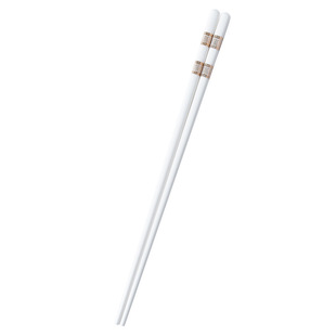 27cm加长款陶瓷筷子家用高档抗菌防霉陶瓷筷公筷耐高温食品级新款