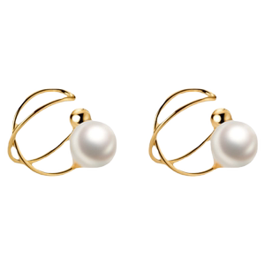 无耳洞耳夹女高级感小众设计珍珠耳环2025年新款潮无痛无耳洞耳饰