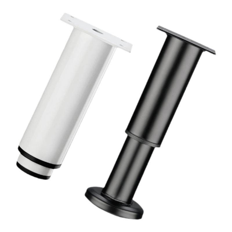 沙发柜脚电视柜金属支撑脚茶几增高可调腿冷轧钢鞋柜脚免打孔按照