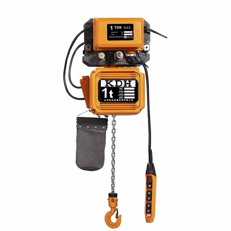 新款EQ系列1吨2吨3吨5吨微型电动葫芦非手拉挂钩式环链电动葫芦