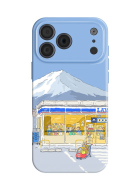 富士山下~适用iphone手机壳17promax苹果16mate80华为pura90小米15reno14清新oppofindx8雪山vivo蓝天iqoo13