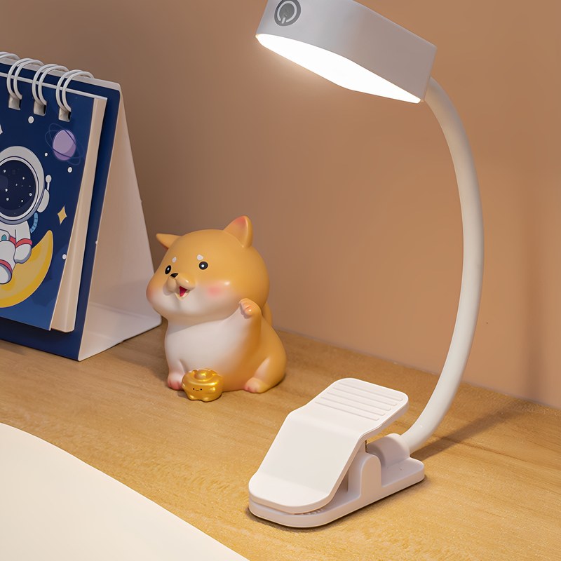 小夜灯宿舍床上用学习被窝灯夜间玩手机护眼灯阅读灯夹书夜读灯