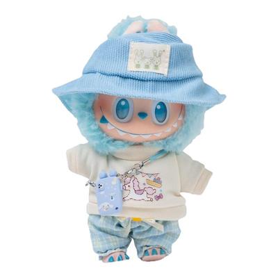 hugbuddy抱抱布迪labubu可乐娃衣套装拉布布一二三代搪胶公仔17cm