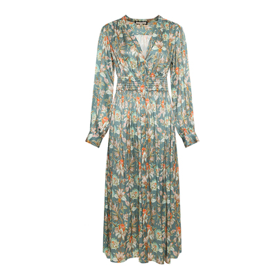 GEGINA印花连衣裙商场同款