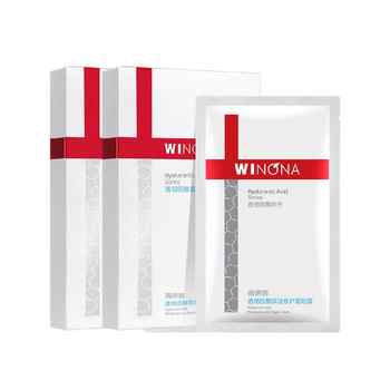 历史新低!薇诺娜透明质酸保湿修护面膜12片补水锁水舒缓滋润修护屏障敏感肌实付49元到手包邮