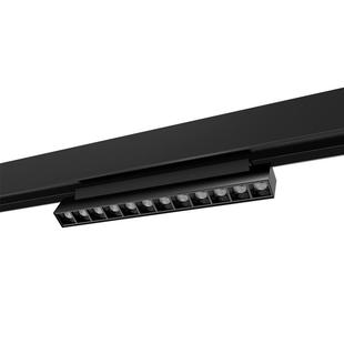 磁吸轨道灯嵌入式明暗装客厅无主灯照明无边框射灯泛光灯线形灯条