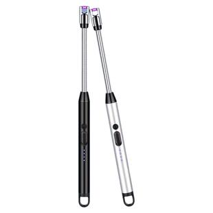 煤气灶脉冲点火器电子枪燃气灶打火机长手柄充电炮仗烟花鞭炮神器