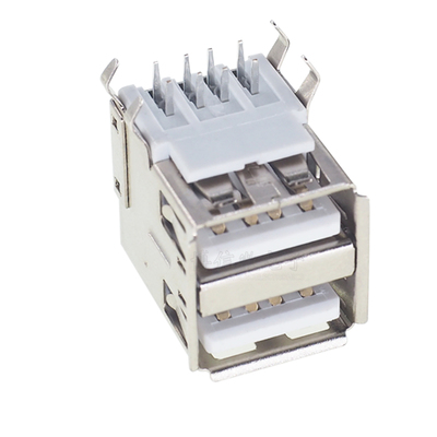 USB-A母A型AF双层USB-A母接口