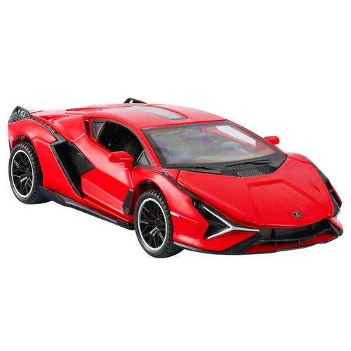 1/32平治SLR合金汽车模型回力声光玩具GTR战神兰博基尼闪电跑车赛