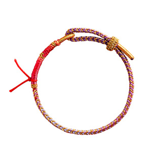 普陀山2026马年龙抬头手绳手工编织男女款本命年平安转运儿童手链