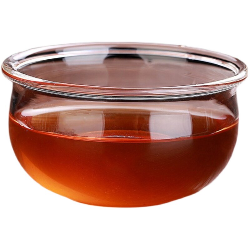 耐热玻璃小杯 办公家用茶杯套装防烫有把带柄绿茶功夫茶具 品茗杯