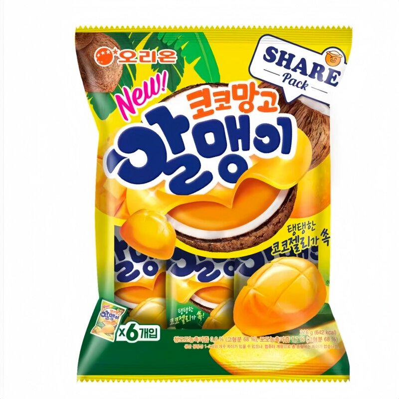 好丽友ORION剥皮软糖水果味