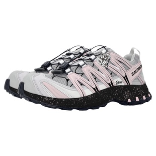 定制球鞋 SALOMON萨洛蒙XAPRO 3D破镜桃夭透气低帮城市通勤跑步鞋