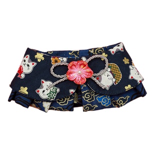 新款圣诞节宠物围兜猫咪狗狗新年花朵元宝围脖可爱节日装扮饰品