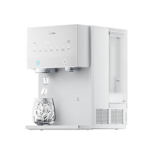 美的冰魔方极速制冰净饮机家用台式净水器矿化即热饮水机3707