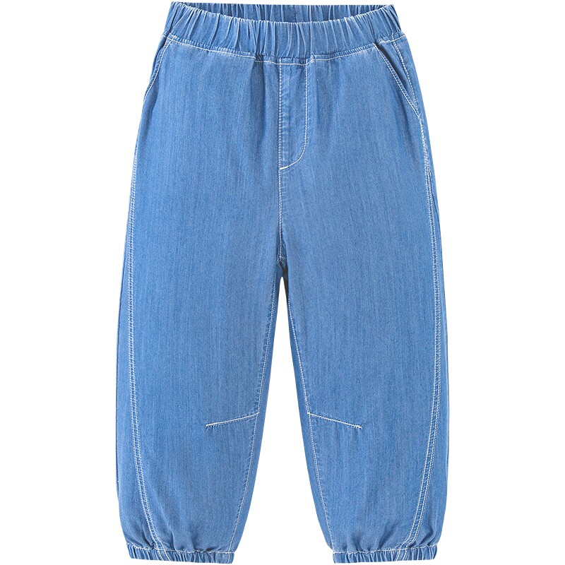 迷你巴拉儿童UPF50+防蚊凉感牛仔裤