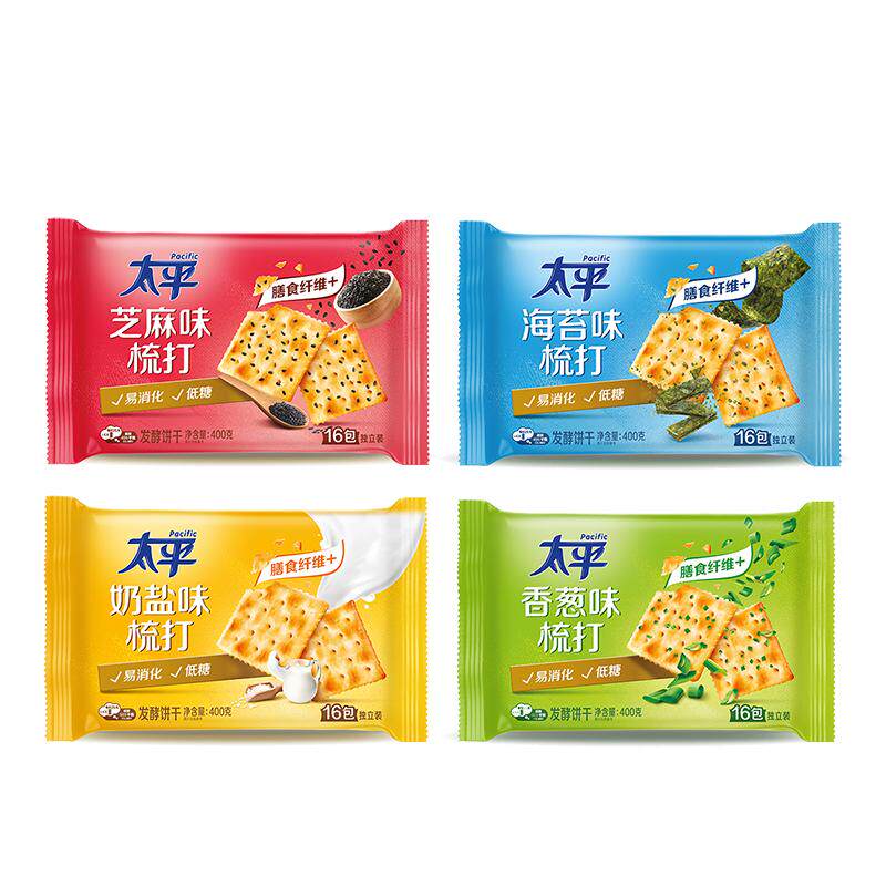 太平苏打饼干400g香葱味奶