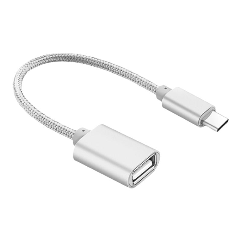 Type-c转USB2.0母转接线 OTG数据线转接头 Switch lite掌机模式 支持接收器HUB有线手柄