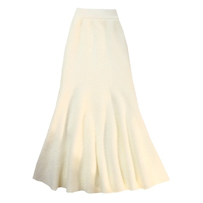 针织鱼尾裙修身百搭包臀半身冬裙