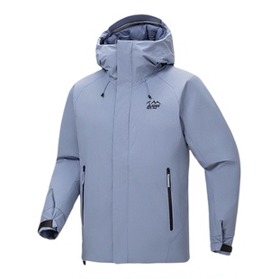 Ozark奥索卡25秋冬新品750蓬羽绒服峰翼AR防风保暖2L鹅绒羽绒服男