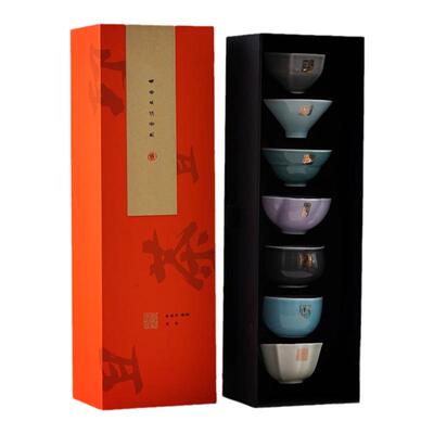 西泠印社且茶且印茶具茶饼套装