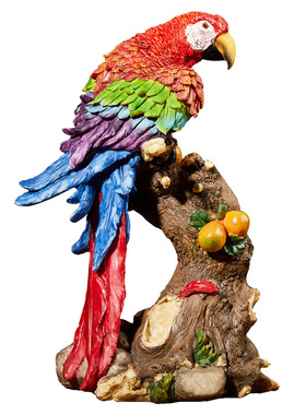 仿真鹦鹉大嘴鸟摆件田园风创意模型客厅酒柜电视柜玄关装饰工艺品