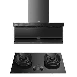 华帝小飞翼K3超薄油烟机顶侧双吸7字型24风量大吸力一级能效