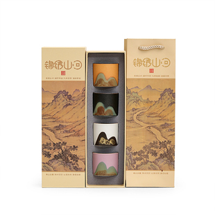 故宫文创锦绣江山茶杯套装公司年会会议礼品送长辈客户员工伴手礼