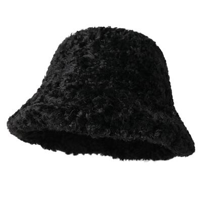 毛绒渔夫帽女男冬季加厚保暖护耳