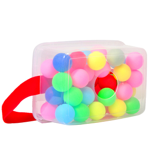 抖球年会游戏道具新年屁股摇乒乓球盒子公司趣味团建互动公鸡下蛋