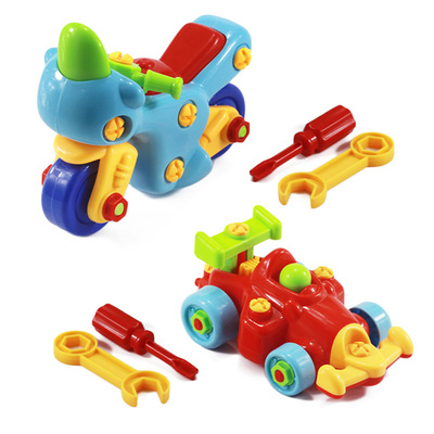 儿童拧螺丝拆装车可拆卸益智玩具