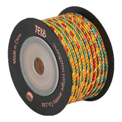 龙结黄金珠宝八股绳3.0mm手工编织线材配件配饰DIY九紫离火手绳