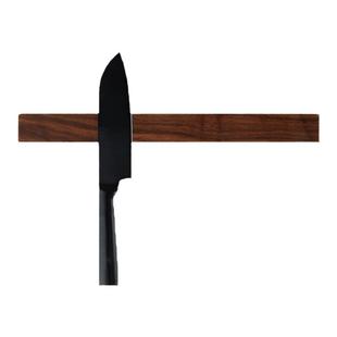 厨房磁吸刀架壁挂式实木磁铁磁性菜刀置物架吸铁石刀具收纳免打孔