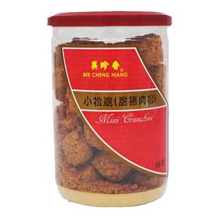 美珍香小松脆220g瓶装猪肉粒休闲办公室居家零食品茶点小吃肉松饼
