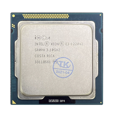cpu英特尔E31220V21230V2