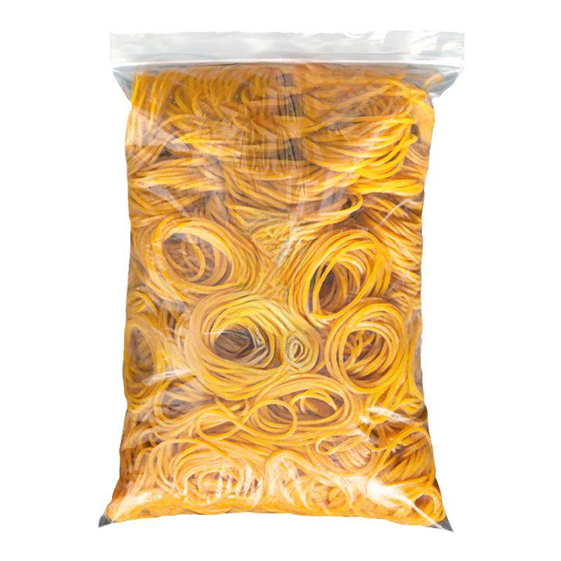 黄色橡皮筋高弹力耐用牛皮筋一次性橡皮圈办公工业用捆绑带乳胶圈