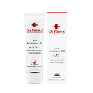 cellfusionc秀肤生防晒霜面部隔离遮瑕二合一防紫外线清爽不油腻