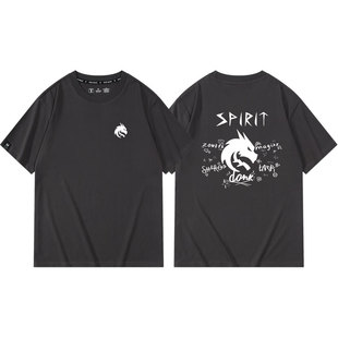 Team Spirit绿龙cs2go游戏战队服上衣donk同款短袖t恤男纯棉衣服