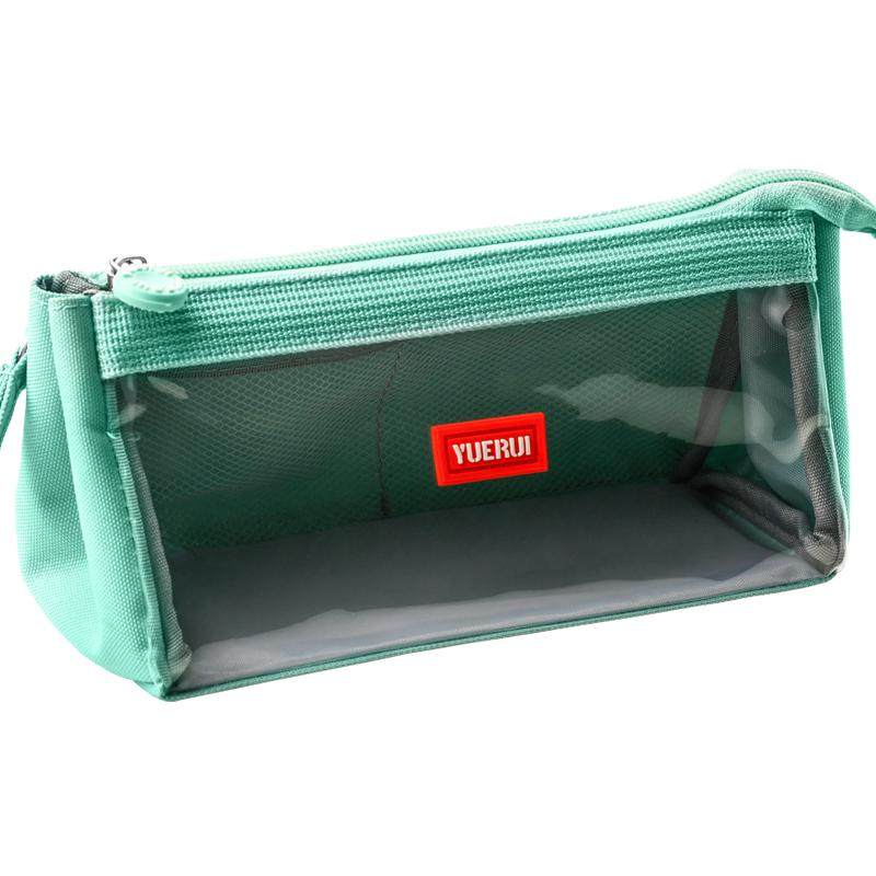 笔袋大容量透明ins高颜值学生女孩款网红文具盒中学生初中生女生版男孩男生男童文具用品袋小学生孩子铅笔盒