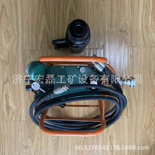 包邮气动锚索张拉机具煤安MQ18-180风动锚索千斤顶矿用张拉机具