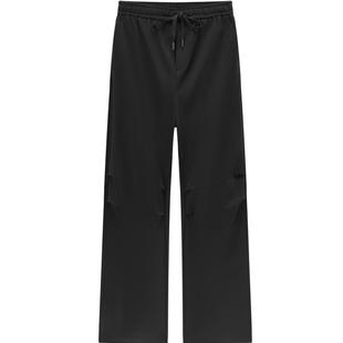 爱居兔时尚降落伞裤女2025年秋季新款宽松垂感显瘦休闲裤