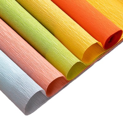 绿色皱纹纸手工花加厚幼儿园环创