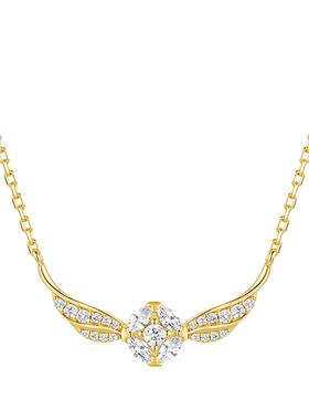 Fanci范琦金色飞贼项链联名礼物