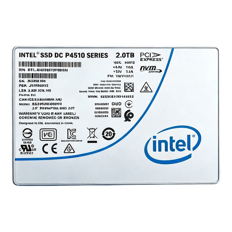 英特尔P4510系列1TB 2TB 4TB 8TB NVME U.2拆机企业级固态硬盘SSD