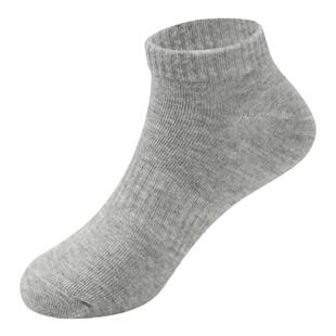 儿童袜子棉袜白色运动袜男童女童吸汗防臭透气短袜黑春秋薄款船袜