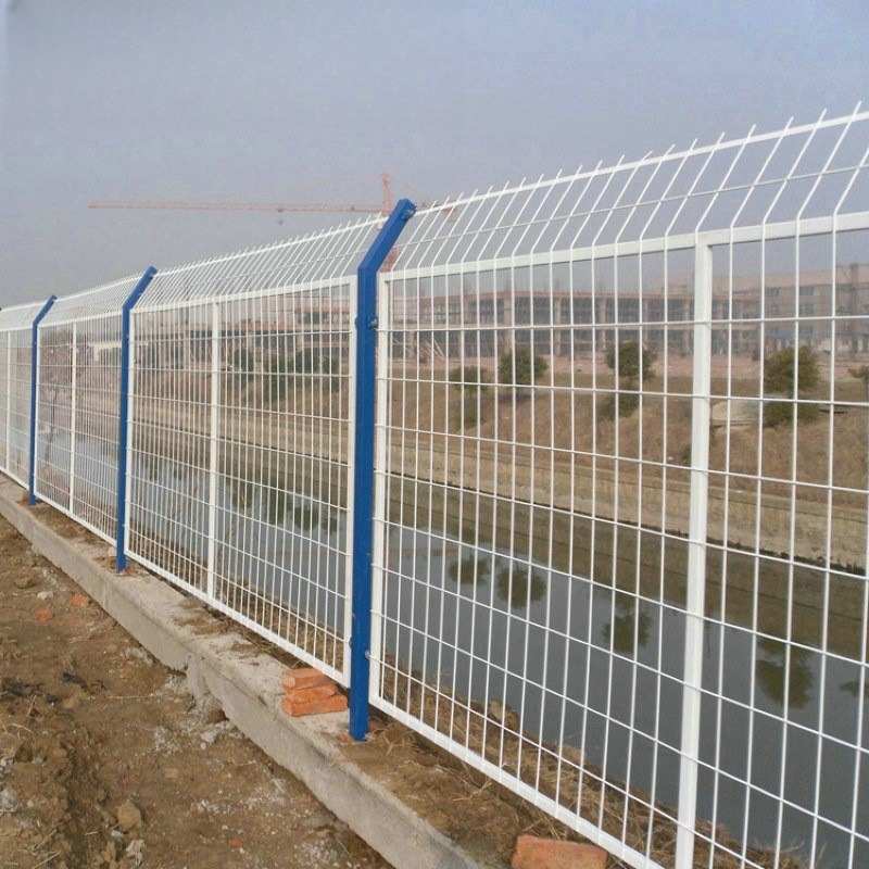 高速框架护栏网圈地鱼塘铁丝网丝护栏边框双边栅围栏围栏扁铁隔离