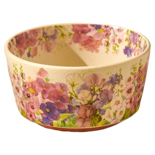 华典繁花似锦陶瓷餐具2025新款特别好看的米饭碗乔迁搬家盘子面碗