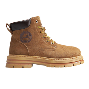 回力马丁靴男款2025新款冬季鞋子男鞋户外登山鞋工装鞋男士大黄靴