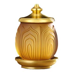 供水杯供佛酒杯佛堂前仙家水琉璃莲花圣水杯子小净水杯上供敬神台