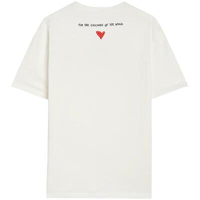 慈善主题棉质短袖T恤JILSANDER